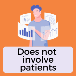 Does not involve patients