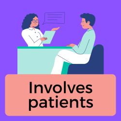Involves patients